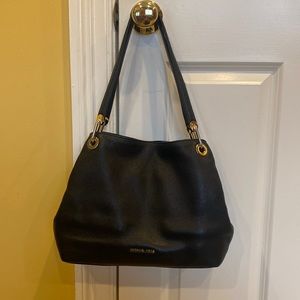 Michael Kors Black Leather Bag